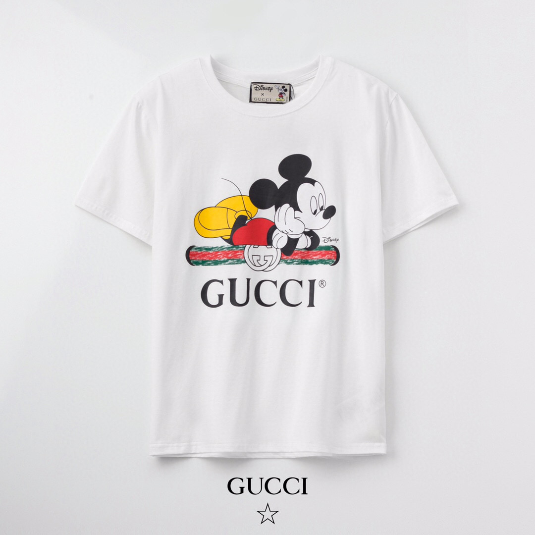 gucci 春夏新款经典米老鼠印花圆领短袖 品牌: gucci / 古驰 商品